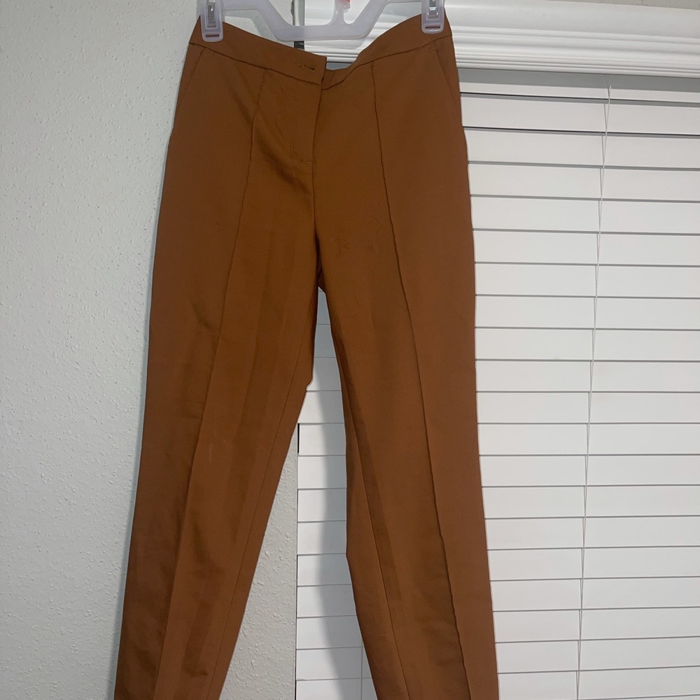 Ankle high rise pants